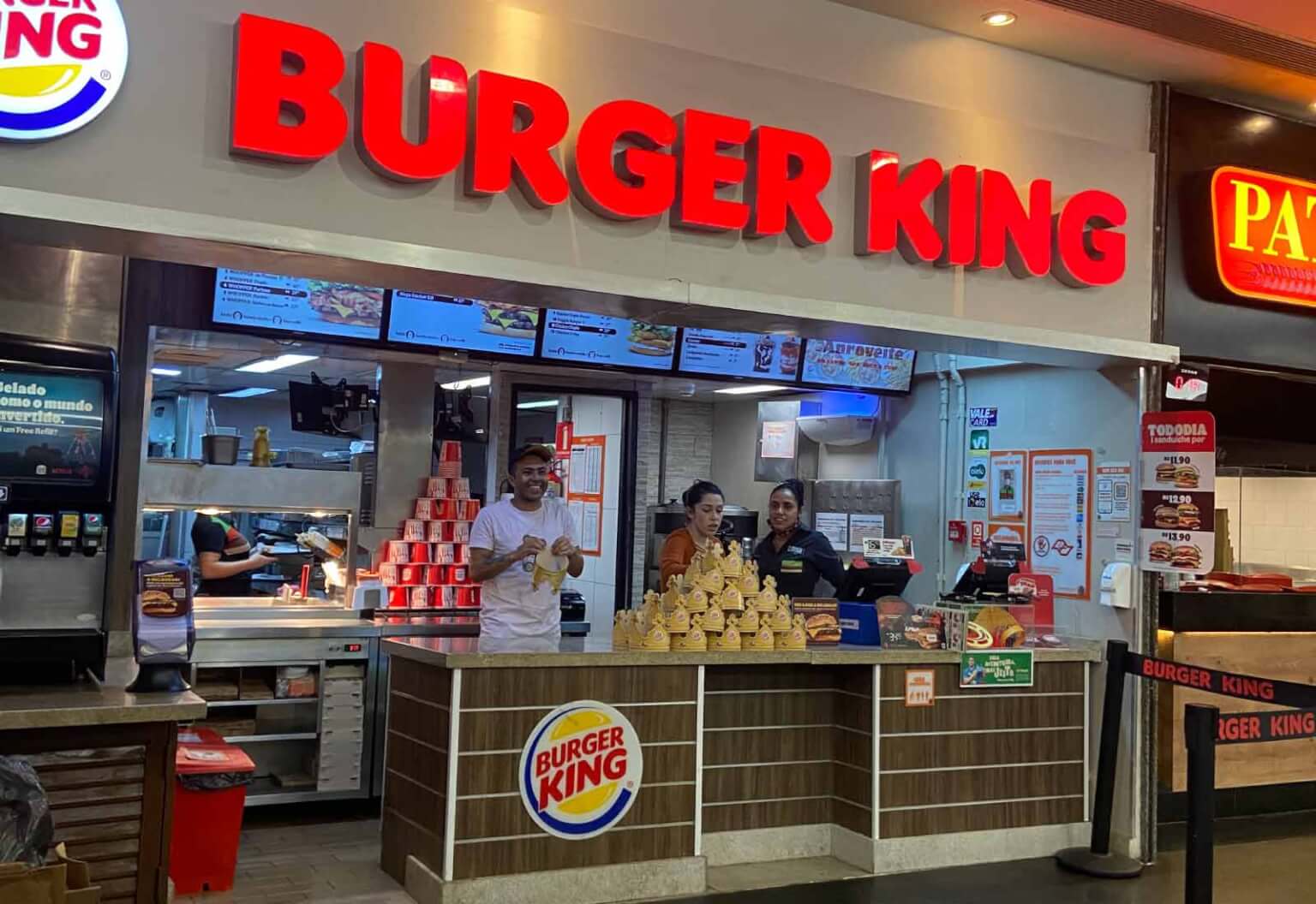 Problemas acontecem e conosco não foi - Burger King Brasil